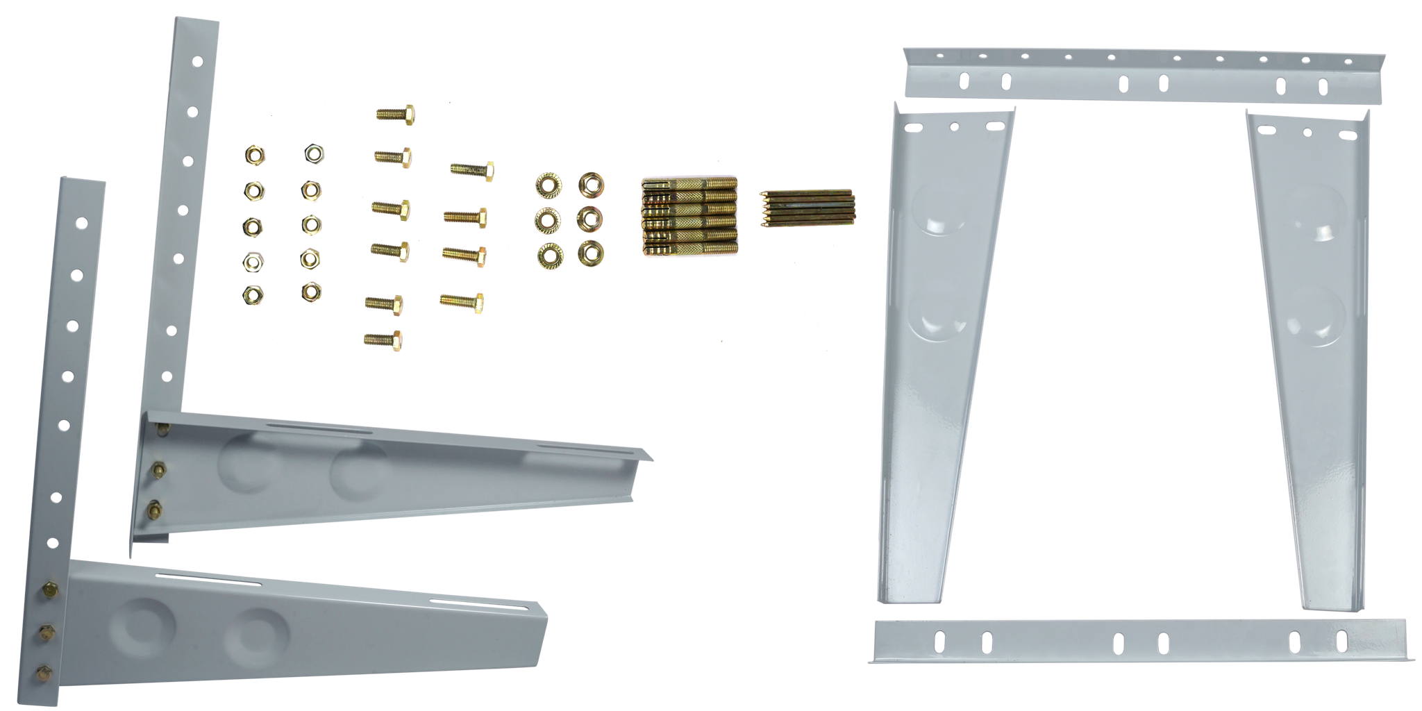 CNS AC Outdoor Unit Bracket - Heavy Duty Weather-Resistant Wall Mount for 1 to 2 Ton Split AC