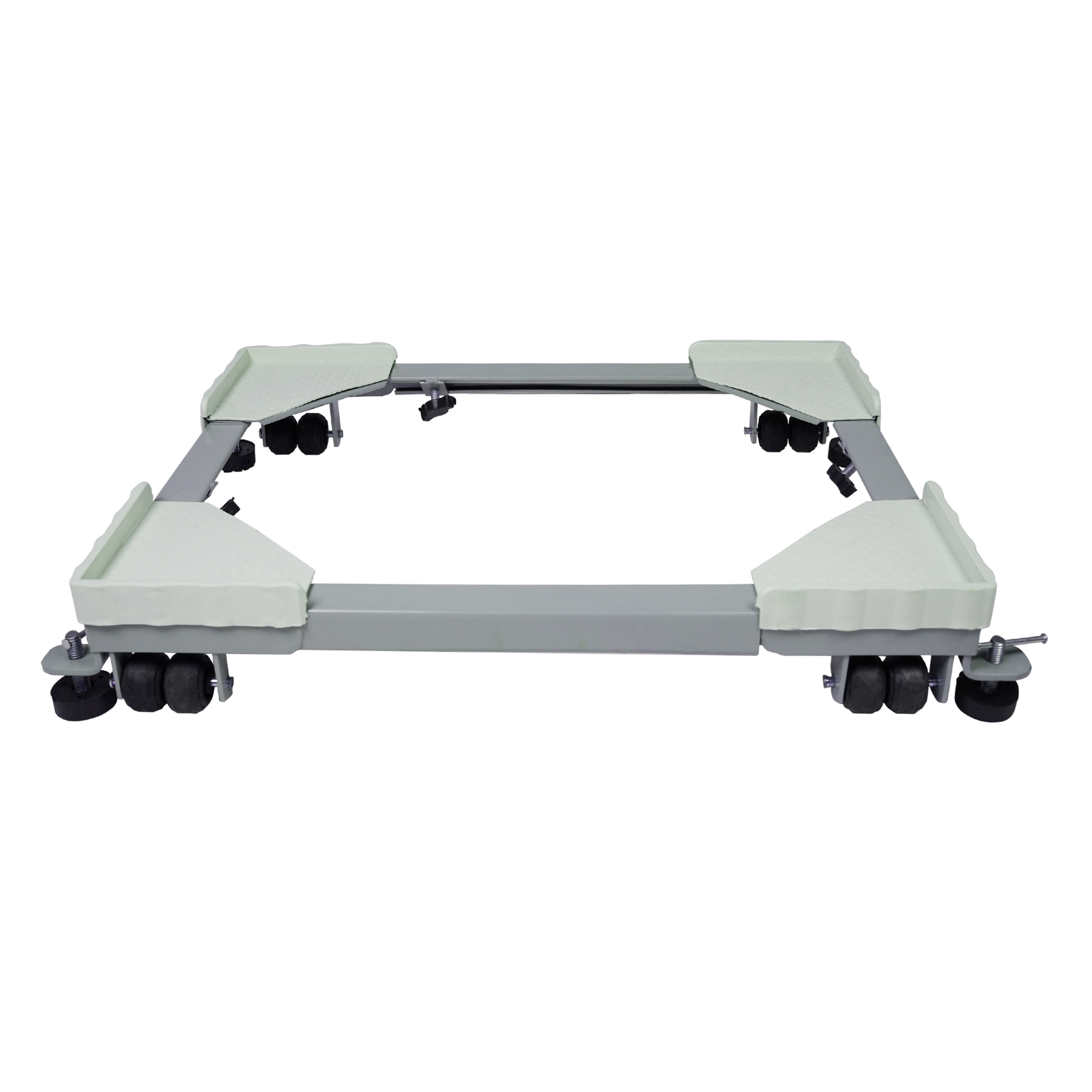 CNS Front Load Washing Machine Trolley with Wheels - Heavy Duty Movable Stand for Front Loading Machines