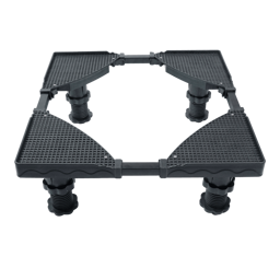 CNS Height Adjustable Washing Machine and Refrigerator Stand - Universal Fit Appliance Stand