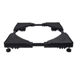 CNS Mild Steel 24 Wheels Washing Machine Trolley - 360 Degree Movable Heavy Duty Stand