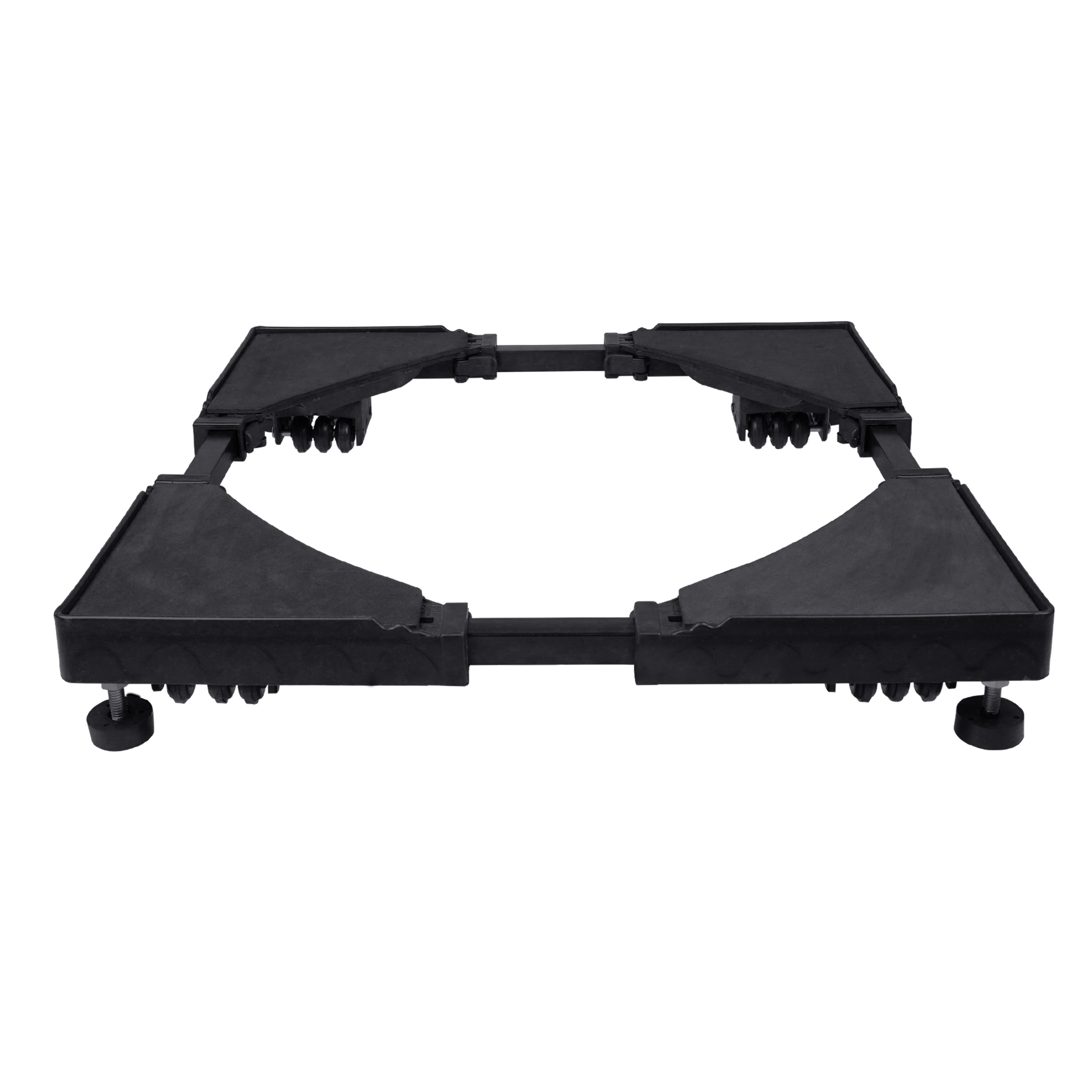 CNS Mild Steel 24 Wheels Washing Machine Trolley - 360 Degree Movable Heavy Duty Stand