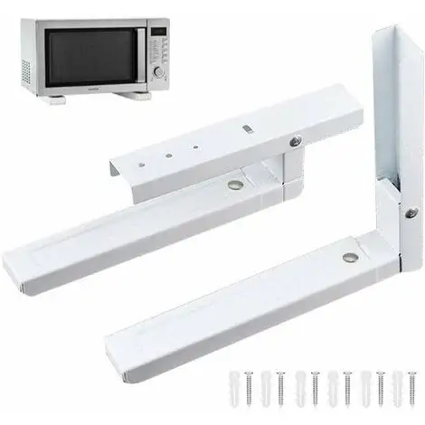 CNS Microwave Oven Stand - Compact Kitchen Organizer with Adjustable Shelving India