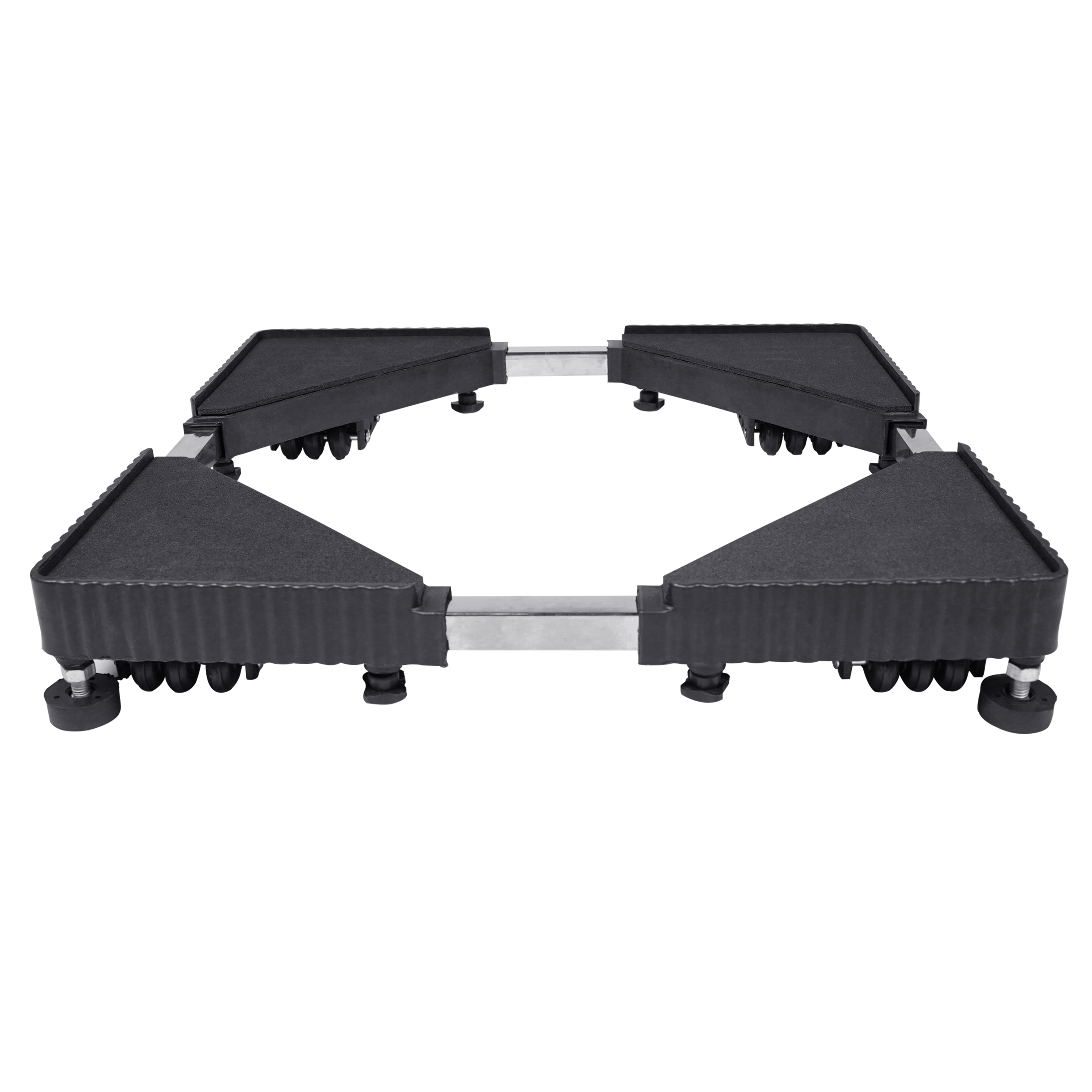 CNS Stainless Steel 24 Wheels Washing Machine Trolley - Premium Commercial Grade Appliance Trolley